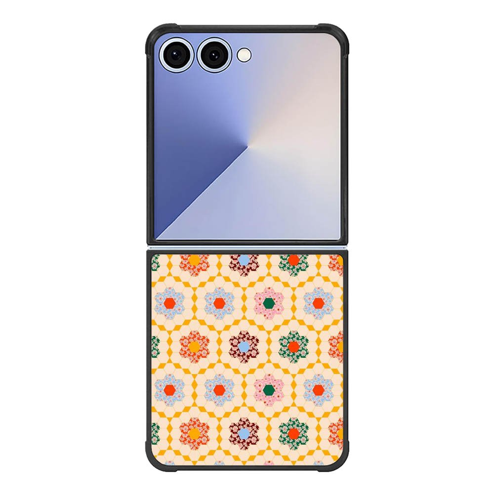 batik flower FE0139 Samsung Galaxy Flip 7 5G Case