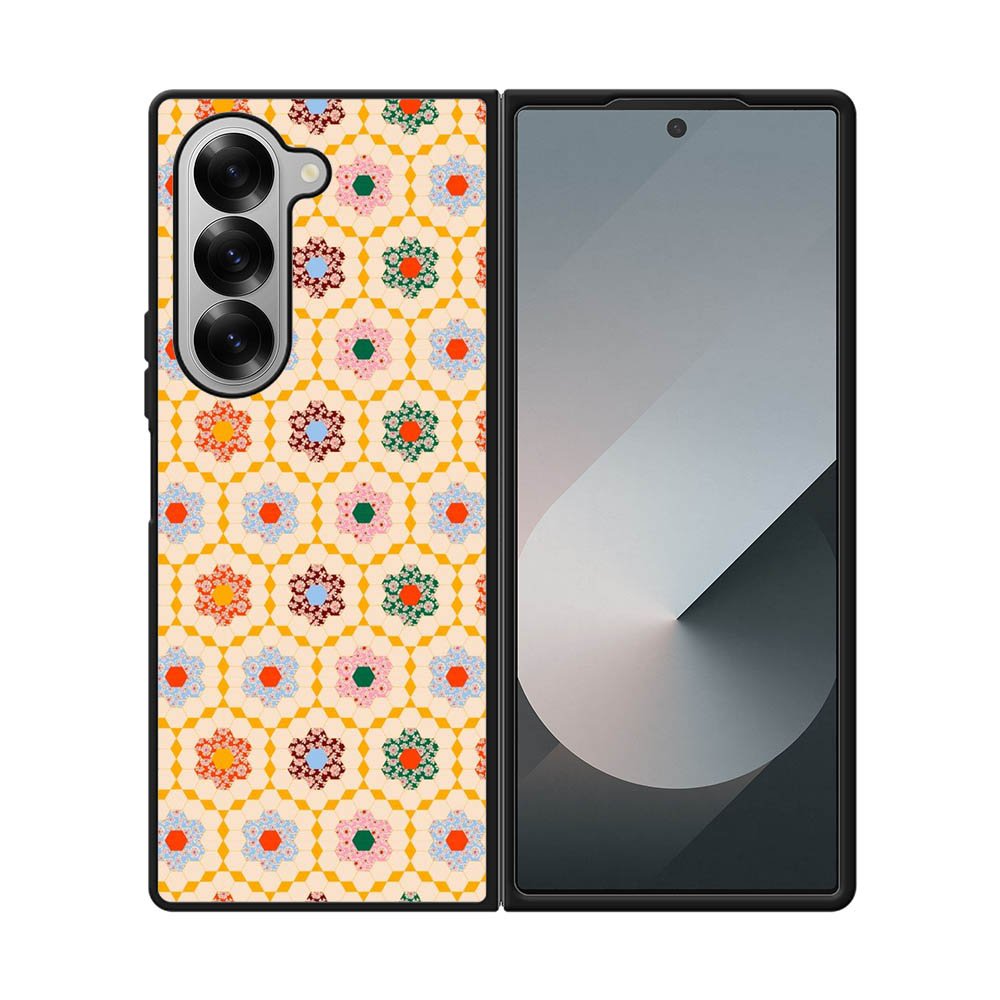 batik flower FE0139 Samsung Galaxy Fold 7 5G Case
