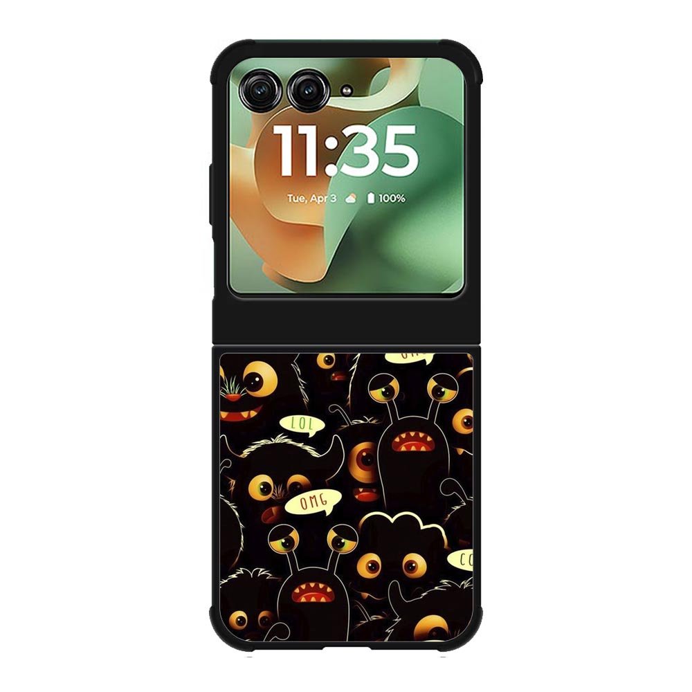 Doodle art monster Motorola Moto RAZR 2025 Case FE0219