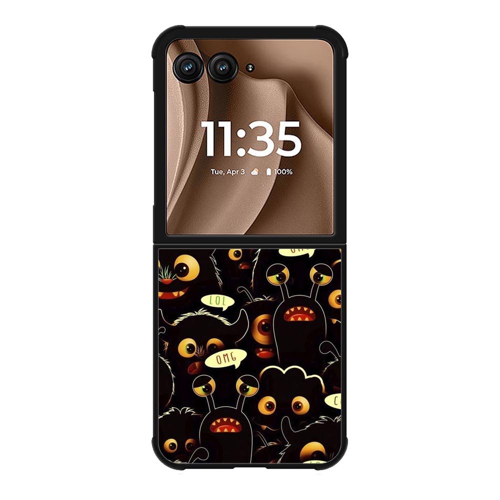 Doodle art monster Motorola Moto RAZR Plus 2025 Case FE0219