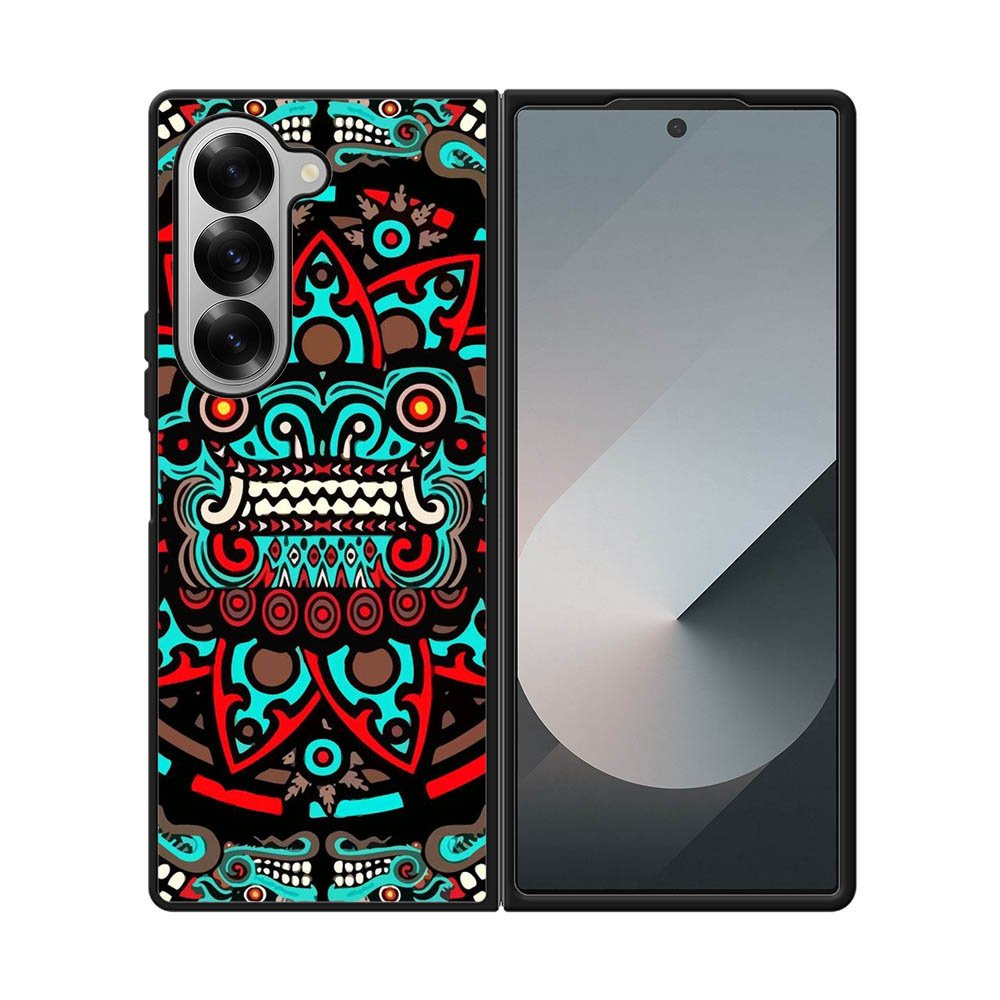 art geometric Samsung Galaxy Z Fold 7 5G Case FE0040