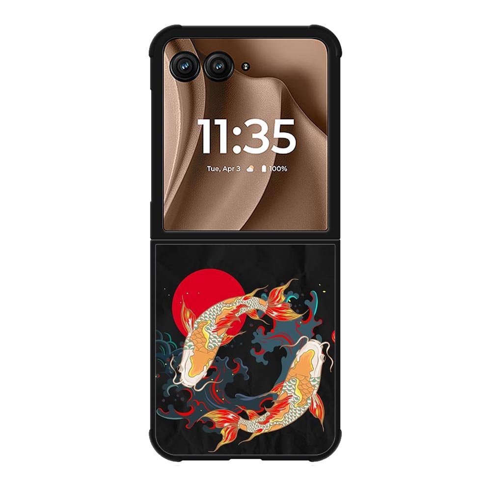 Koi carp fish Motorola Moto RAZR Plus 2025 Case FE0388