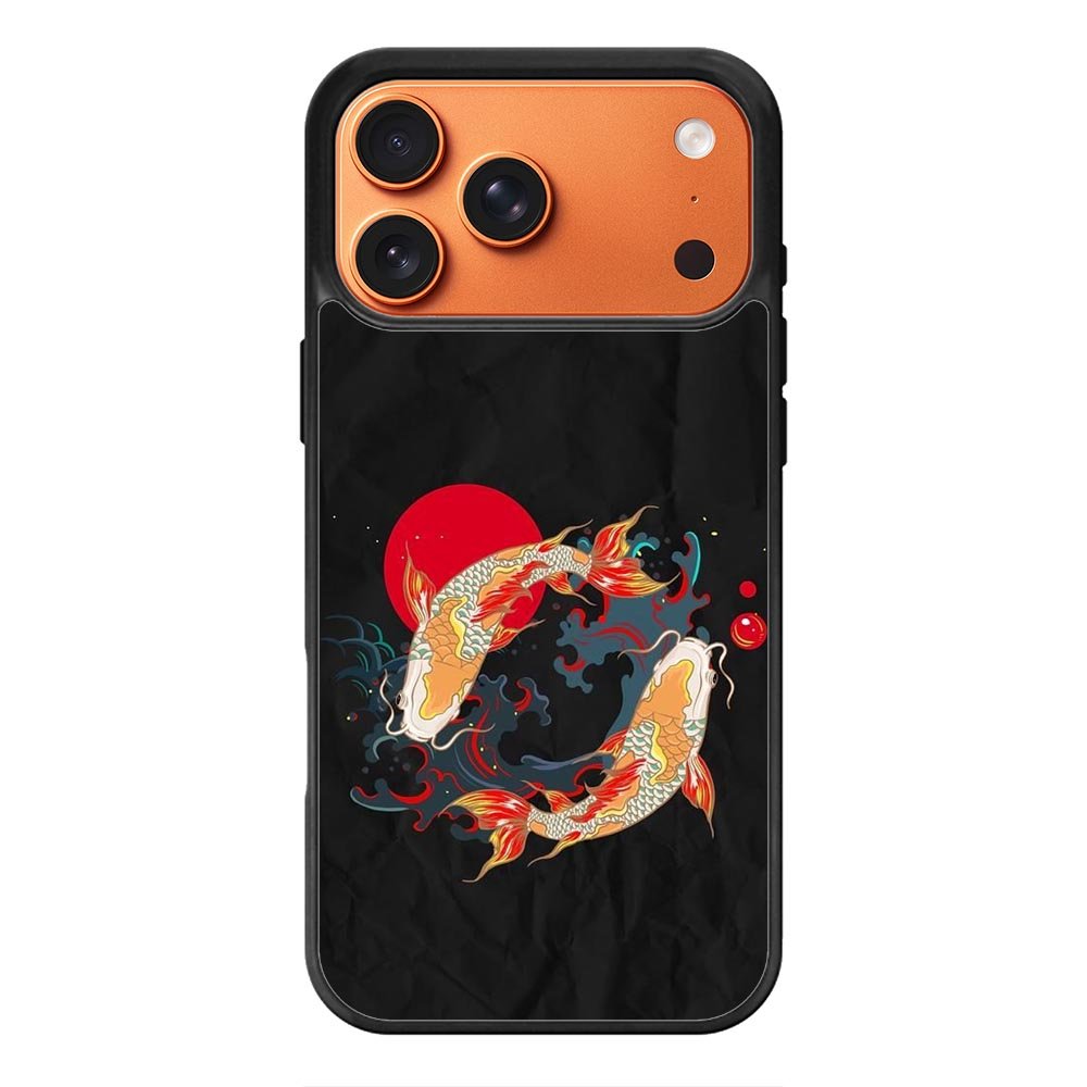 Koi carp fish iPhone 17 Pro Case FE0388