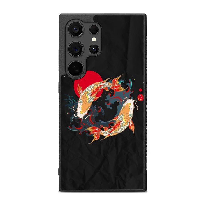 Koi carp fish FE0143 Samsung Galaxy S25 Ultra Case