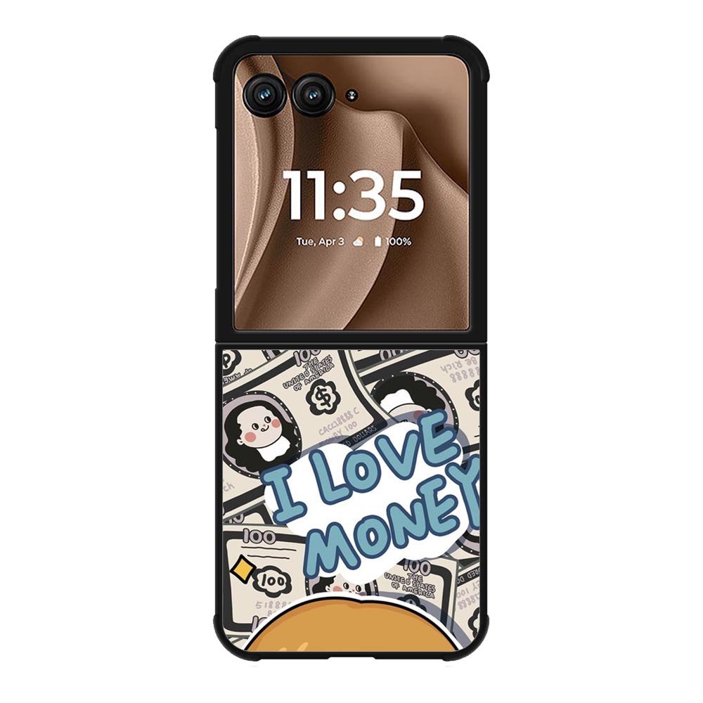 I love you money Motorola Moto RAZR Plus 2025 Case FE0367