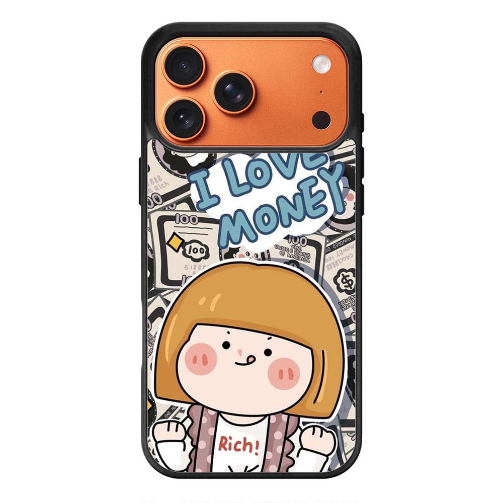 I love you money iPhone 17 Pro Max Case FE0367
