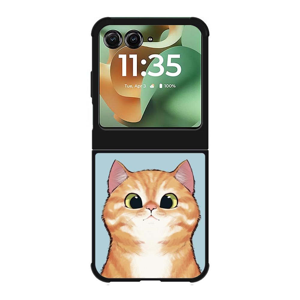 Face cat Motorola Moto RAZR 2025 Case FE0248
