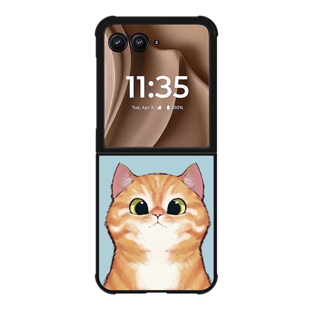 Face cat Motorola Moto RAZR Plus 2025 Case FE0248