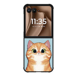 Face cat Motorola Moto RAZR Plus 2025 Case FE0248