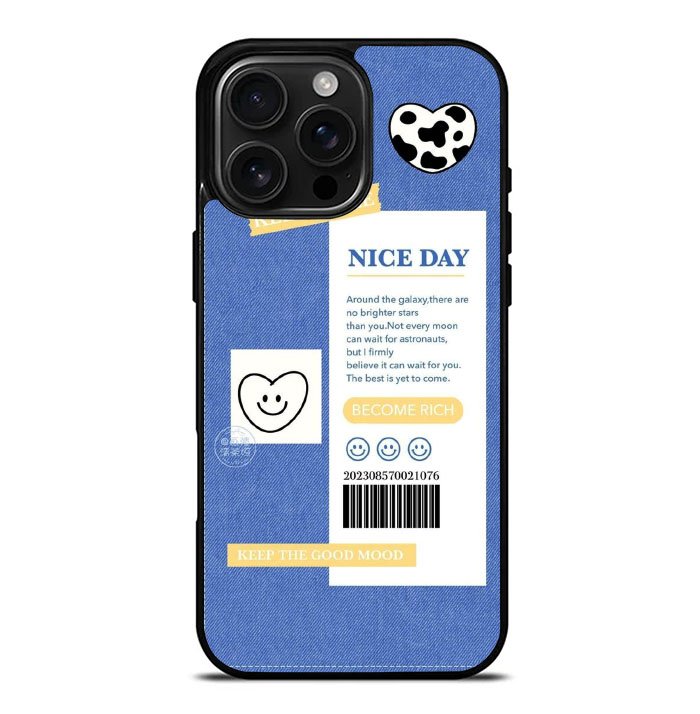 Keep smile iPhone 16 Pro Max Case FE0385