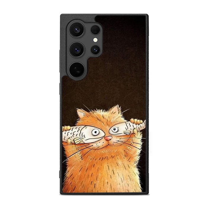 Fish cat FE0154 Samsung Galaxy S25 Ultra Case