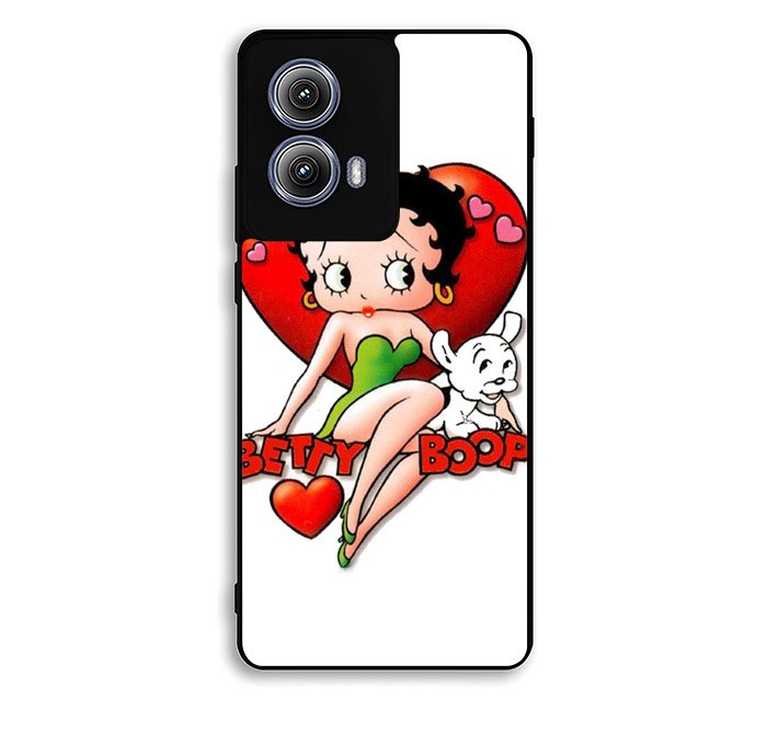Betty Boop And Pudgy Motorola Moto Edge 2024 Case FE1325