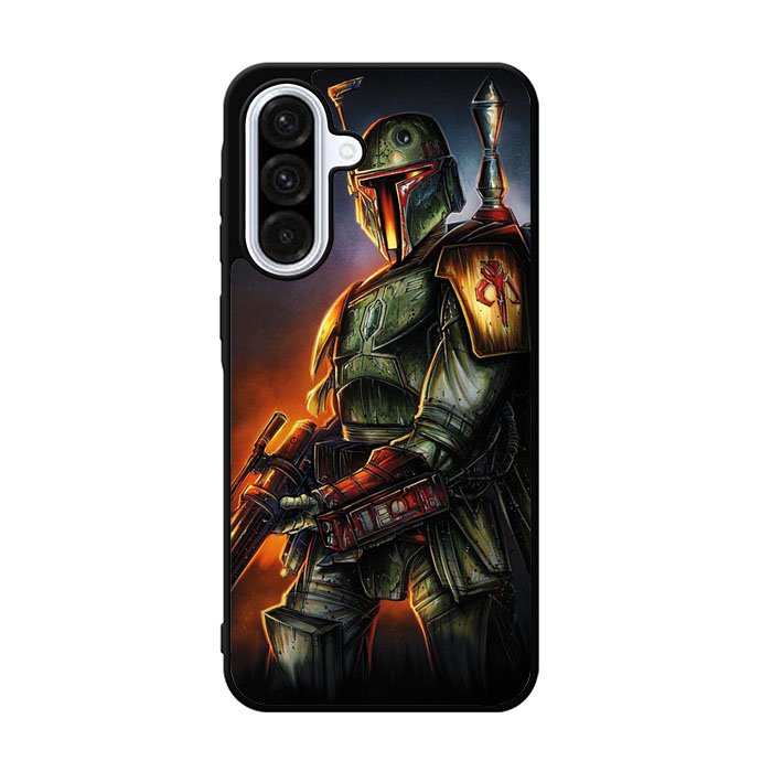 Boba Fett Star Wars WALLPAPER Samsung Galaxy A36 Case FE1708