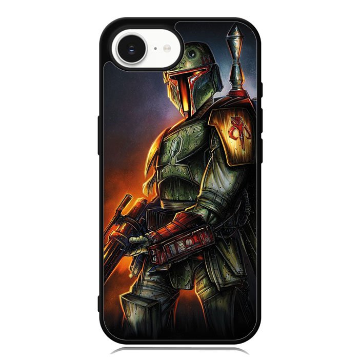 Boba Fett Star Wars WALLPAPER iPhone 16e Case