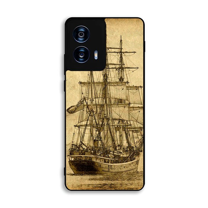 Vintage old ship Motorola Moto G Power 5G 2024 Case FE7108