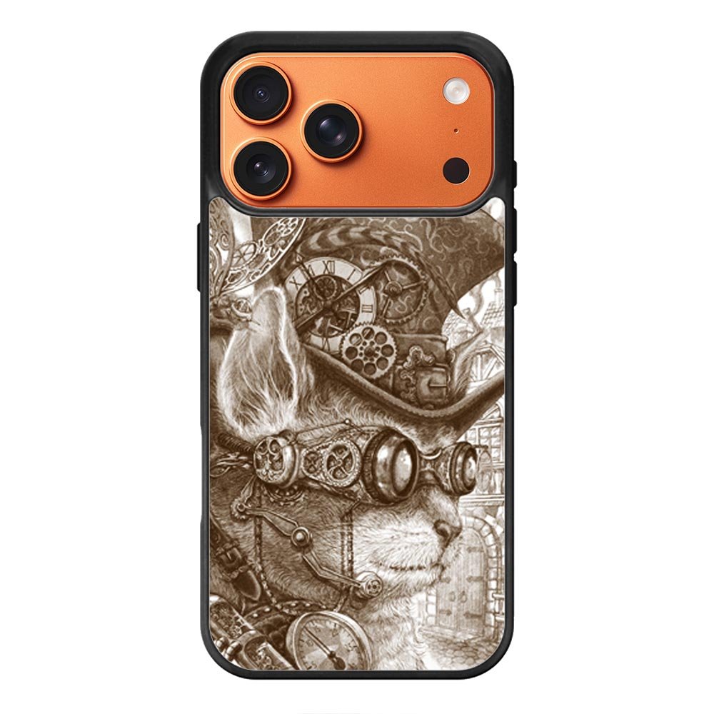 Steampunk cats iPhone 18 Pro Max Case