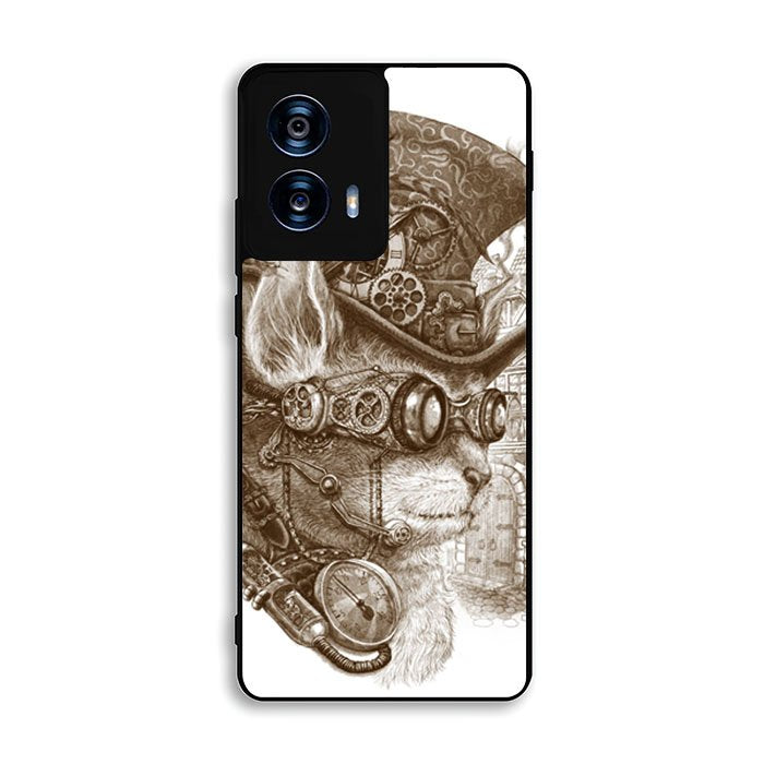 Steampunk cats Motorola Moto G Power 5G 2024 Case FE0071