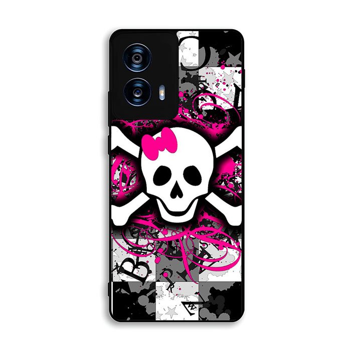 Girly Skull Motorola Moto G Power 5G 2024 Case FE3654