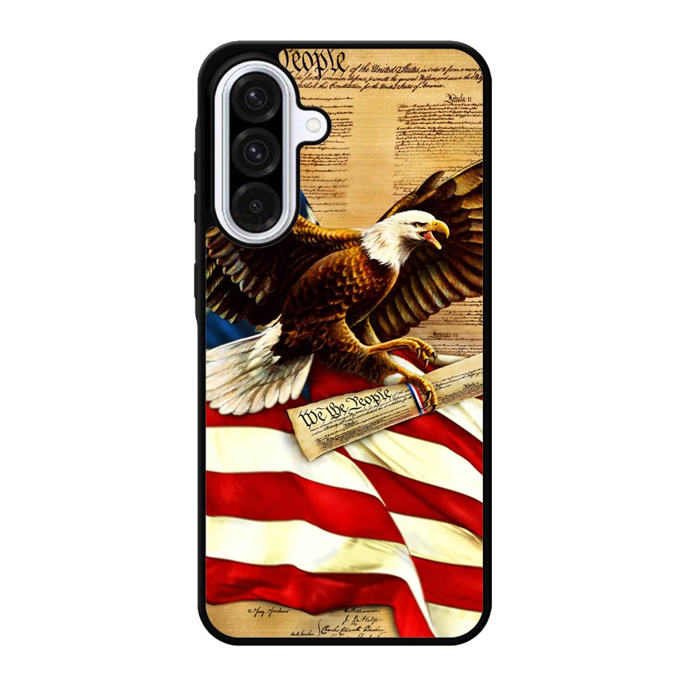 American Flag Eagle 1st Samsung Galaxy A56 Case FE5409