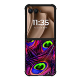 Peacock bird Motorola Moto RAZR Plus 2025 Case FE0494