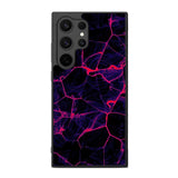 Texture black pink FE0007 Samsung Galaxy S25 Ultra Case