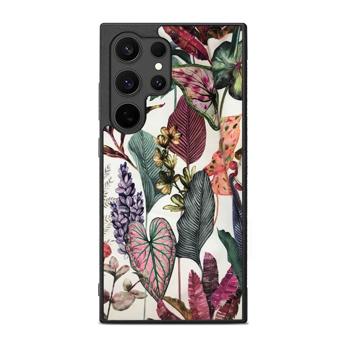 Tropical pattern FE0010 Samsung Galaxy S25 Ultra Case