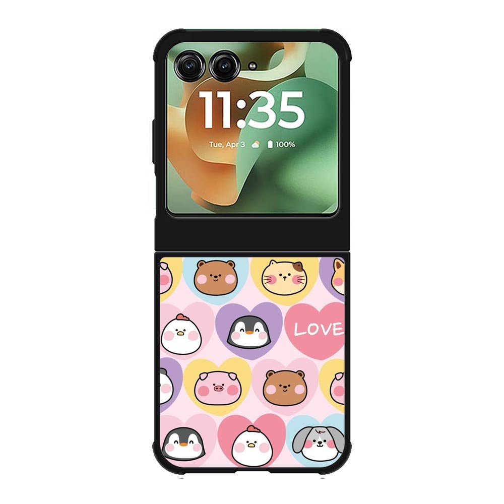 Animals love Motorola Moto RAZR 2025 Case FE0034