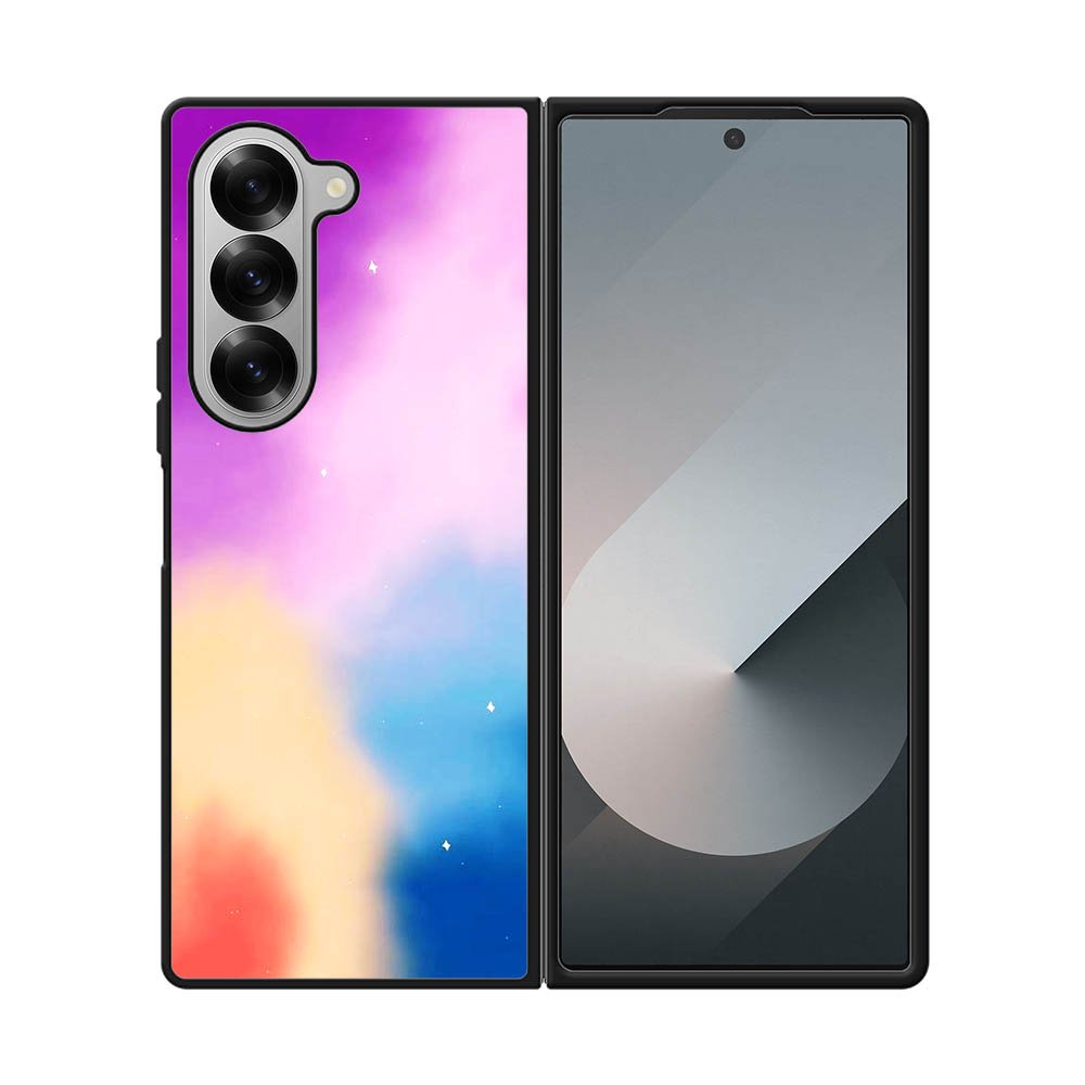 Water colour rainbow Samsung Galaxy Z Fold 7 5G Case FE0643
