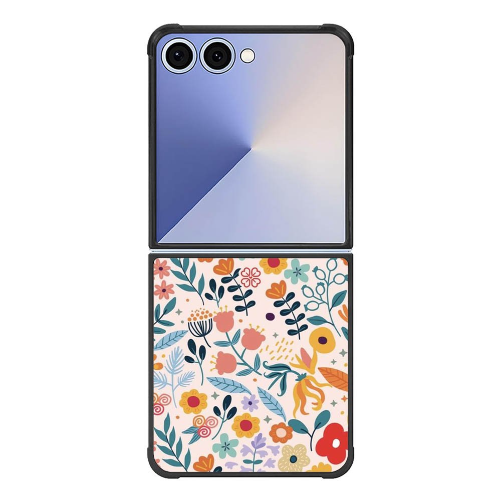 Flower pattern FE0014 Samsung Galaxy Flip 7 5G Case