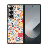 Flower pattern Samsung Galaxy Z Fold 7 5G Case FE0273
