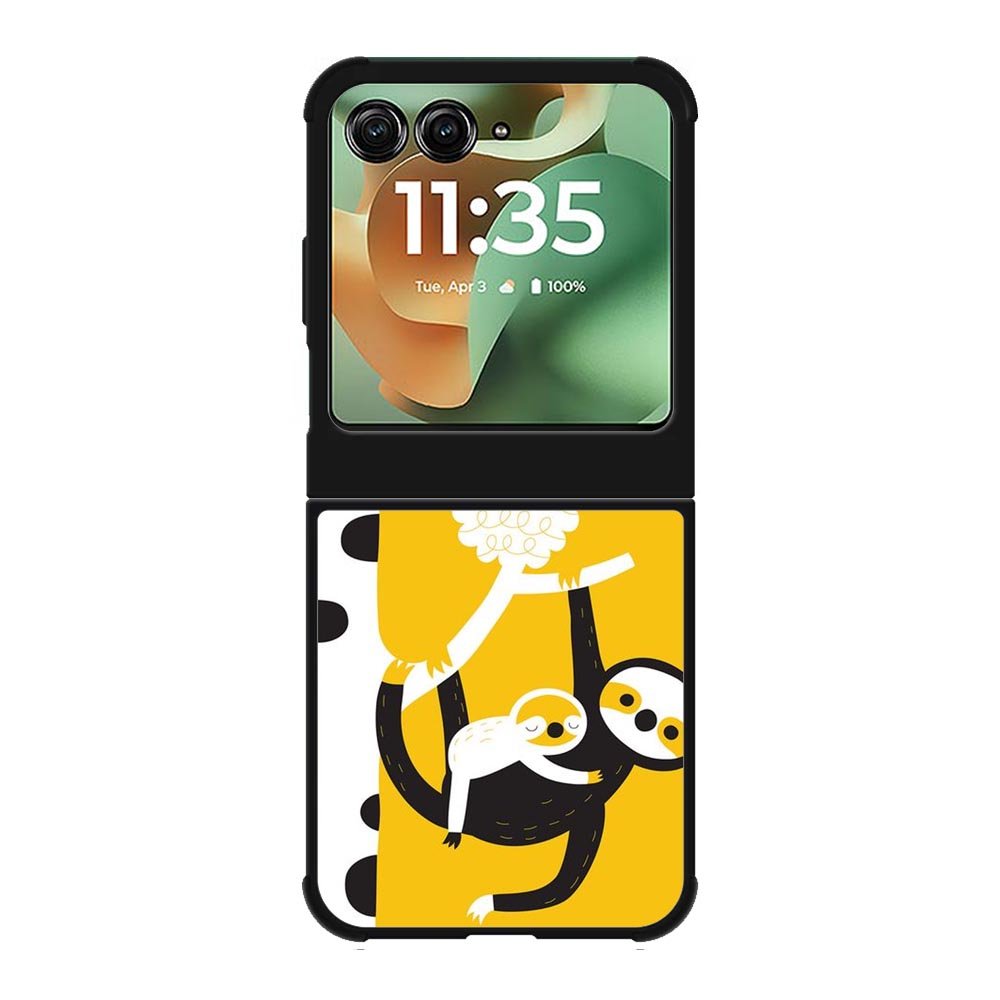 Mommy Sloth Motorola Moto RAZR 2025 Case FE0431