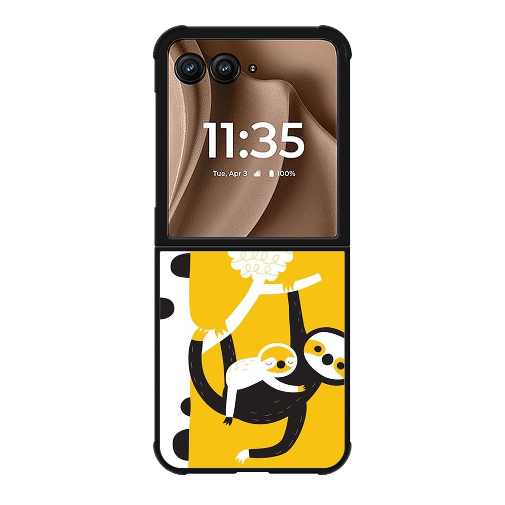 Mommy Sloth Motorola Moto RAZR Plus 2025 Case FE0431
