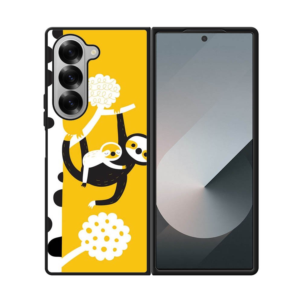 Mommy Sloth FE0015 Samsung Galaxy Fold 7 5G Case