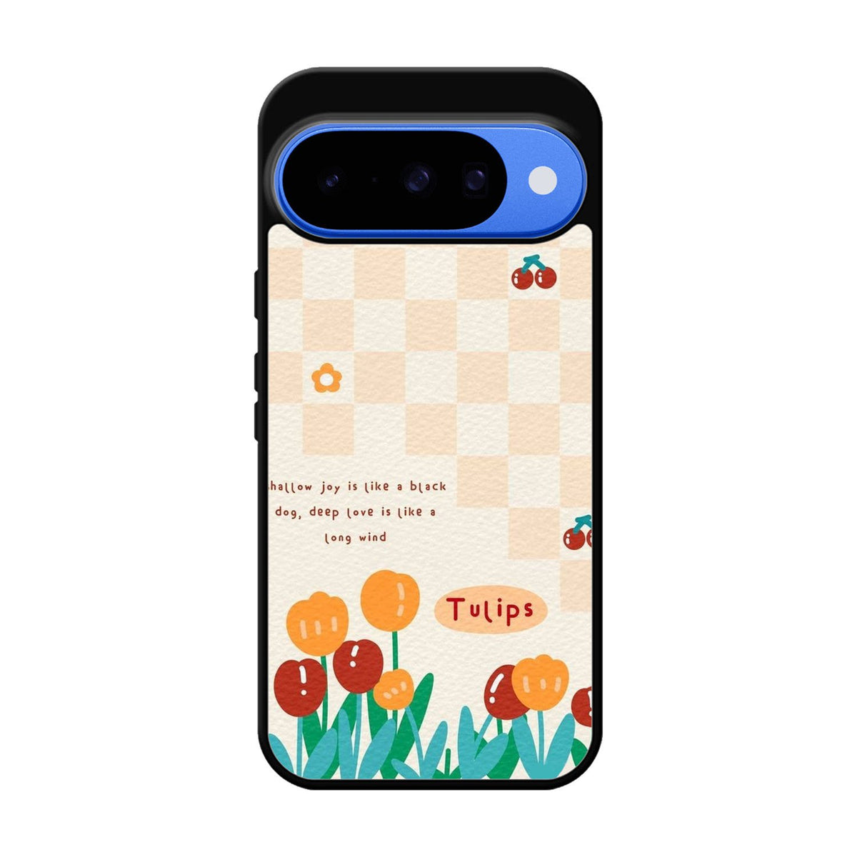 Tulips quotes Google Pixel 10 Case FE0634