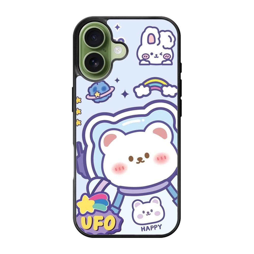 Bear space iPhone 17 Case FE0072