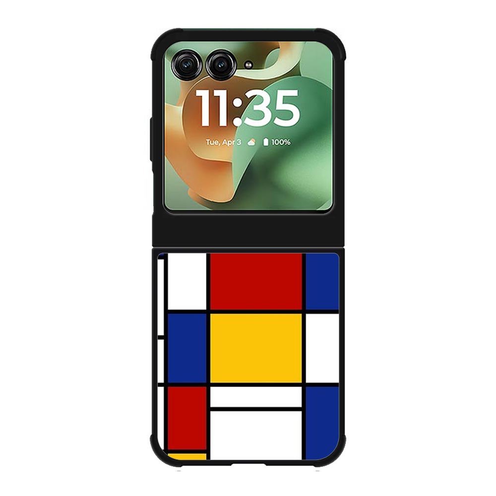 Seamless Abstract Mosaic Pattern Motorola Moto RAZR 2025 Case FE0549