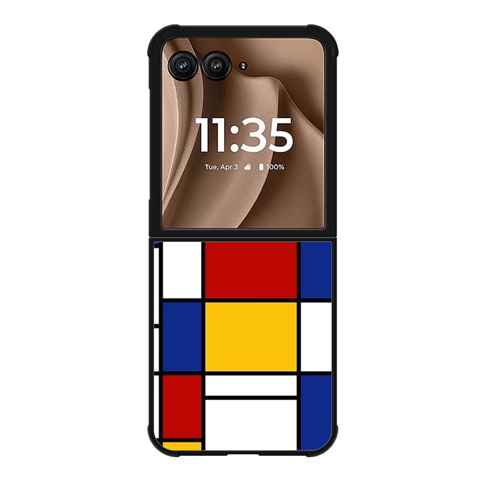 Seamless Abstract Mosaic Pattern Motorola Moto RAZR Plus 2025 Case FE0549