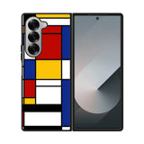 Seamless Abstract Mosaic Pattern Samsung Galaxy Z Fold 7 5G Case FE0549