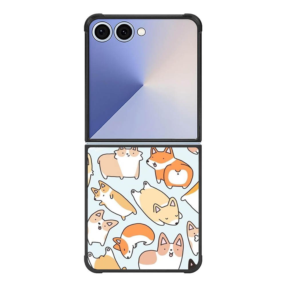 Dog pattern FE0024 Samsung Galaxy Flip 7 5G Case