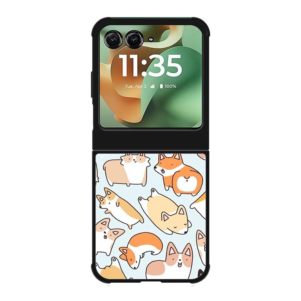 Dog pattern Motorola Moto RAZR 2025 Case FE0209