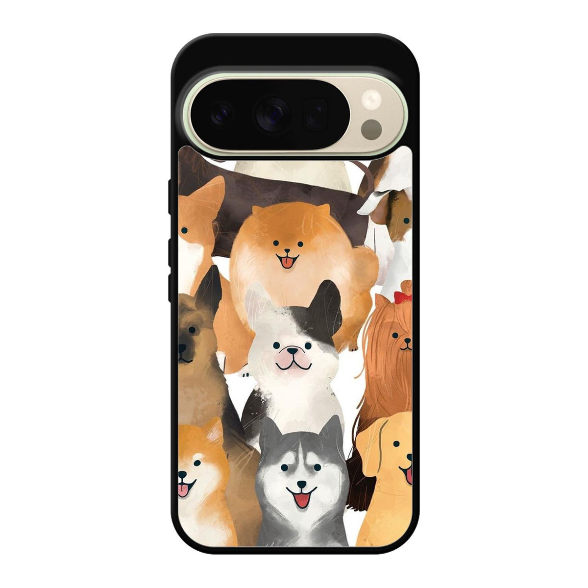 All dog art Google Pixel 10 Pro XL Case FE0026