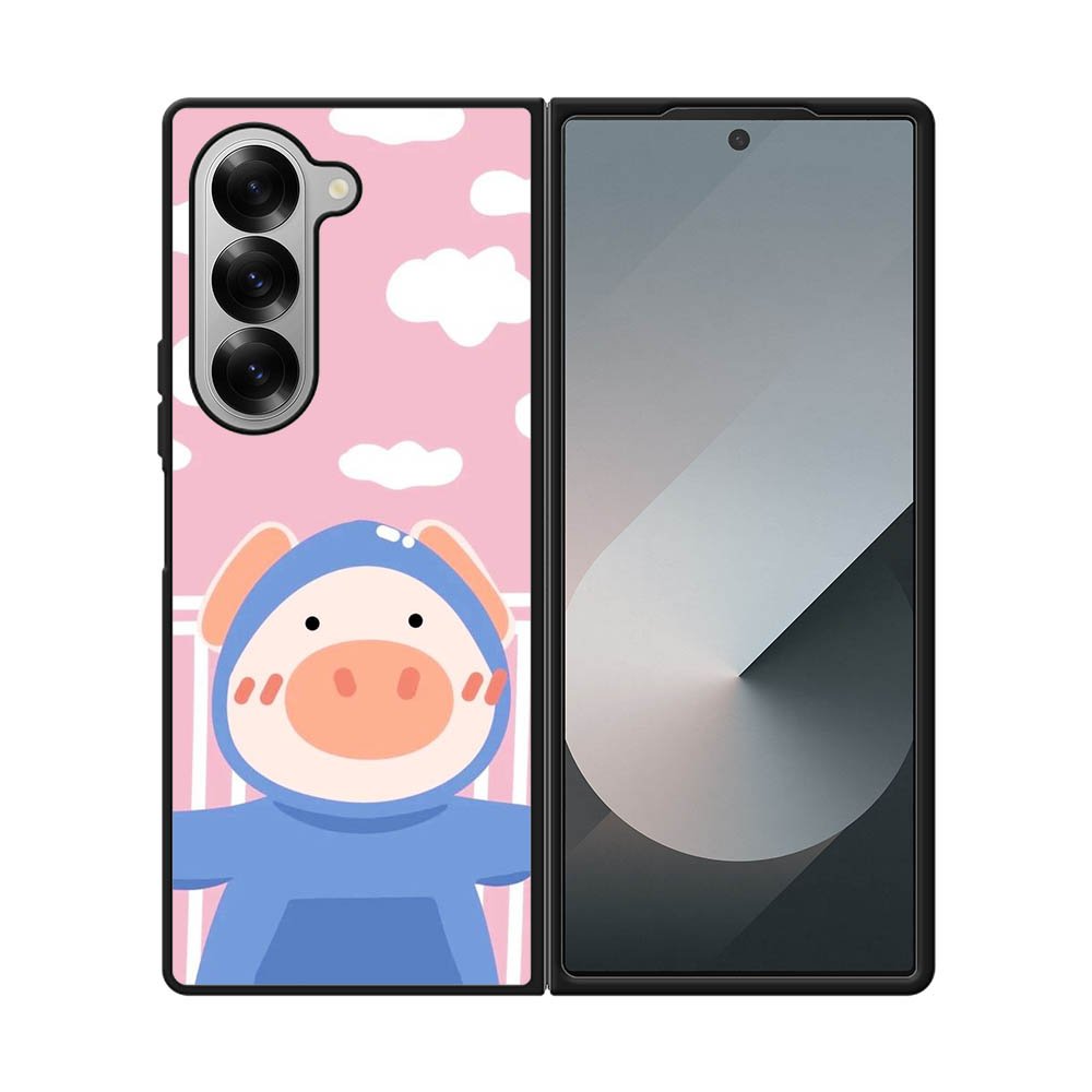 Animals pig Samsung Galaxy Z Fold 7 5G Case FE0036