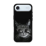 Cat art black iPhone Air Case FE0131