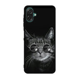 Cat art black Samsung Galaxy A07 Case FE0131