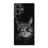 Cat art black FE0034 Samsung Galaxy S25 Ultra Case