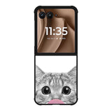 cat bubble Motorola Moto RAZR Plus 2025 Case FE0134