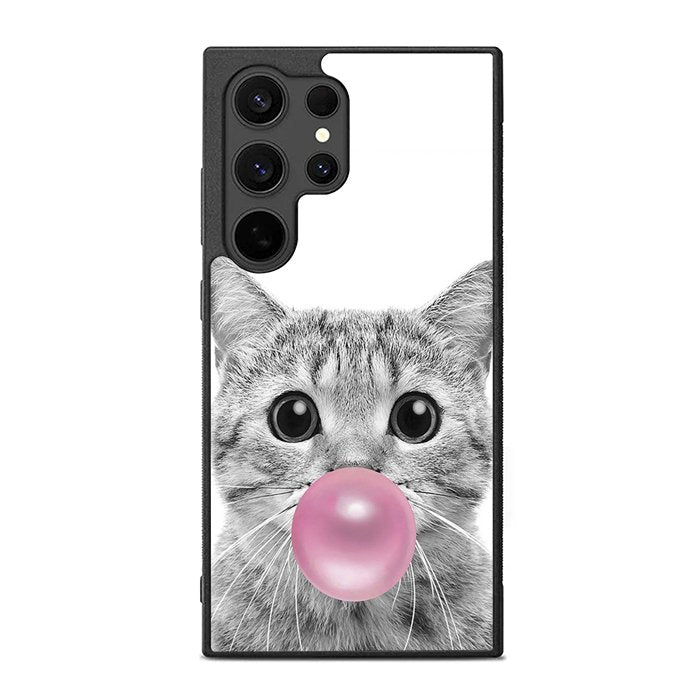 cat bubble FE0035 Samsung Galaxy S25 Ultra Case