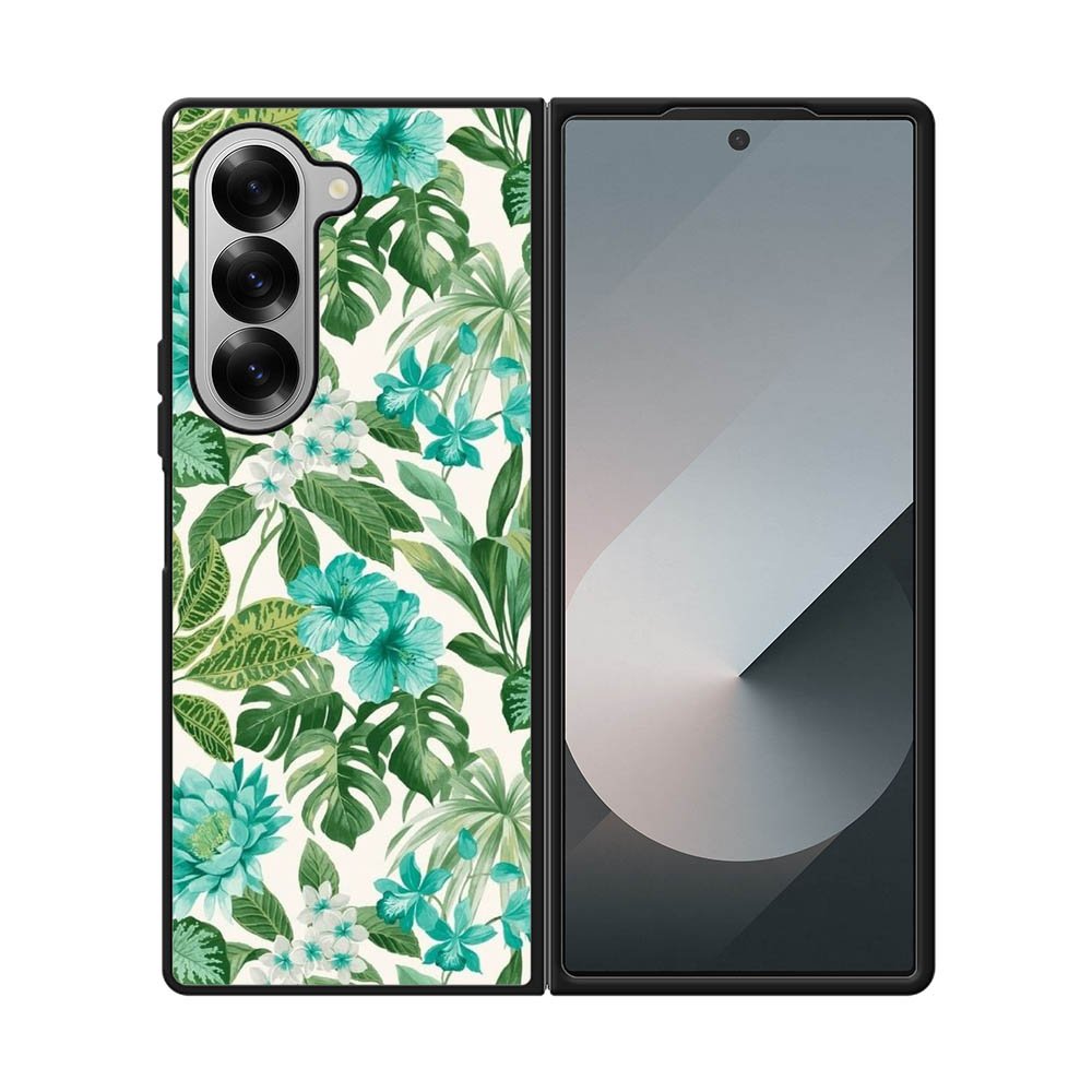 Tropical green Samsung Galaxy Z Fold 7 5G Case FE0629