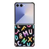 alfabet art FE0041 Samsung Galaxy Flip 7 5G Case