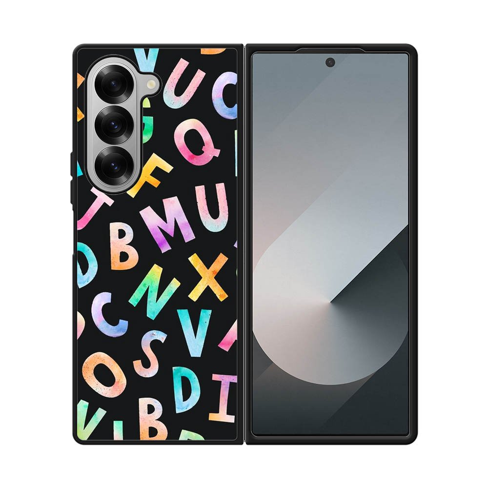 alfabet art Samsung Galaxy Z Fold 7 5G Case FE0020